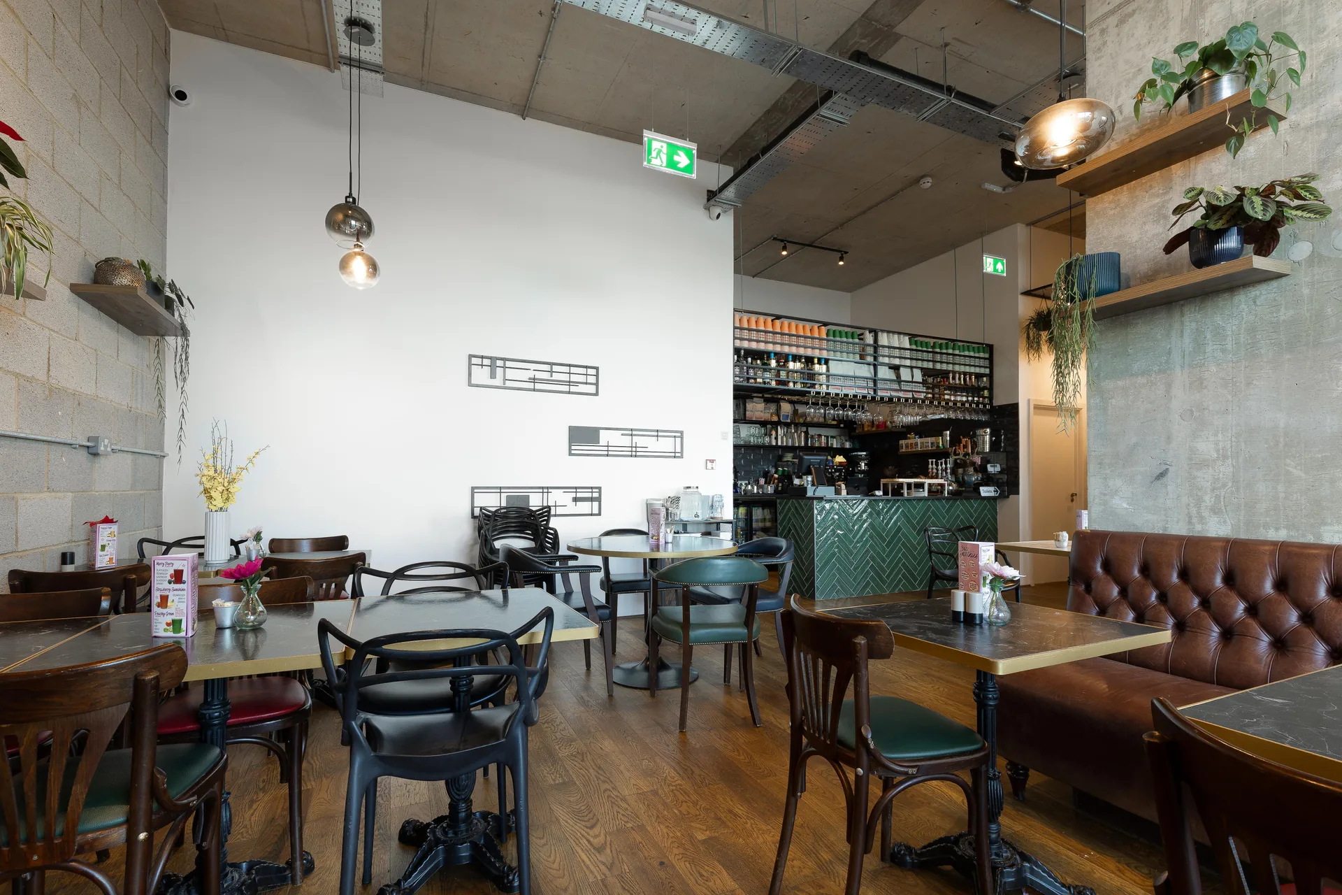 Industrial Loft Dining Interior Design Photography
